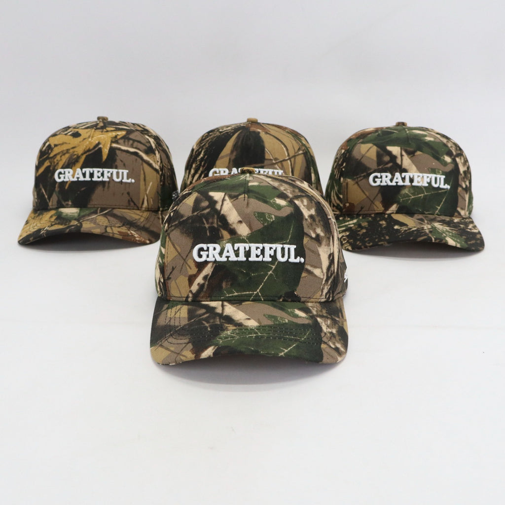 The Grateful State Camo Cap