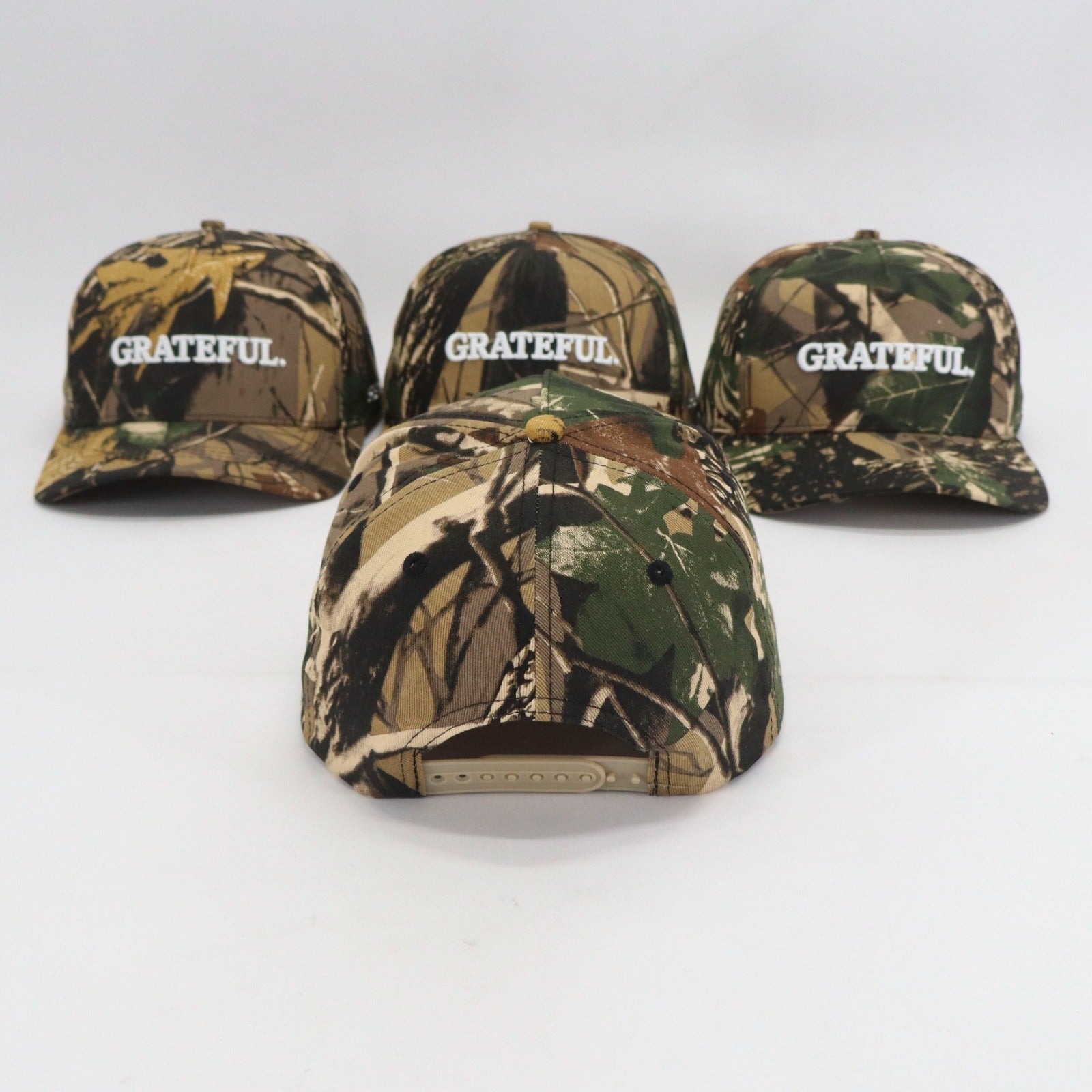 The Grateful State Camo Cap