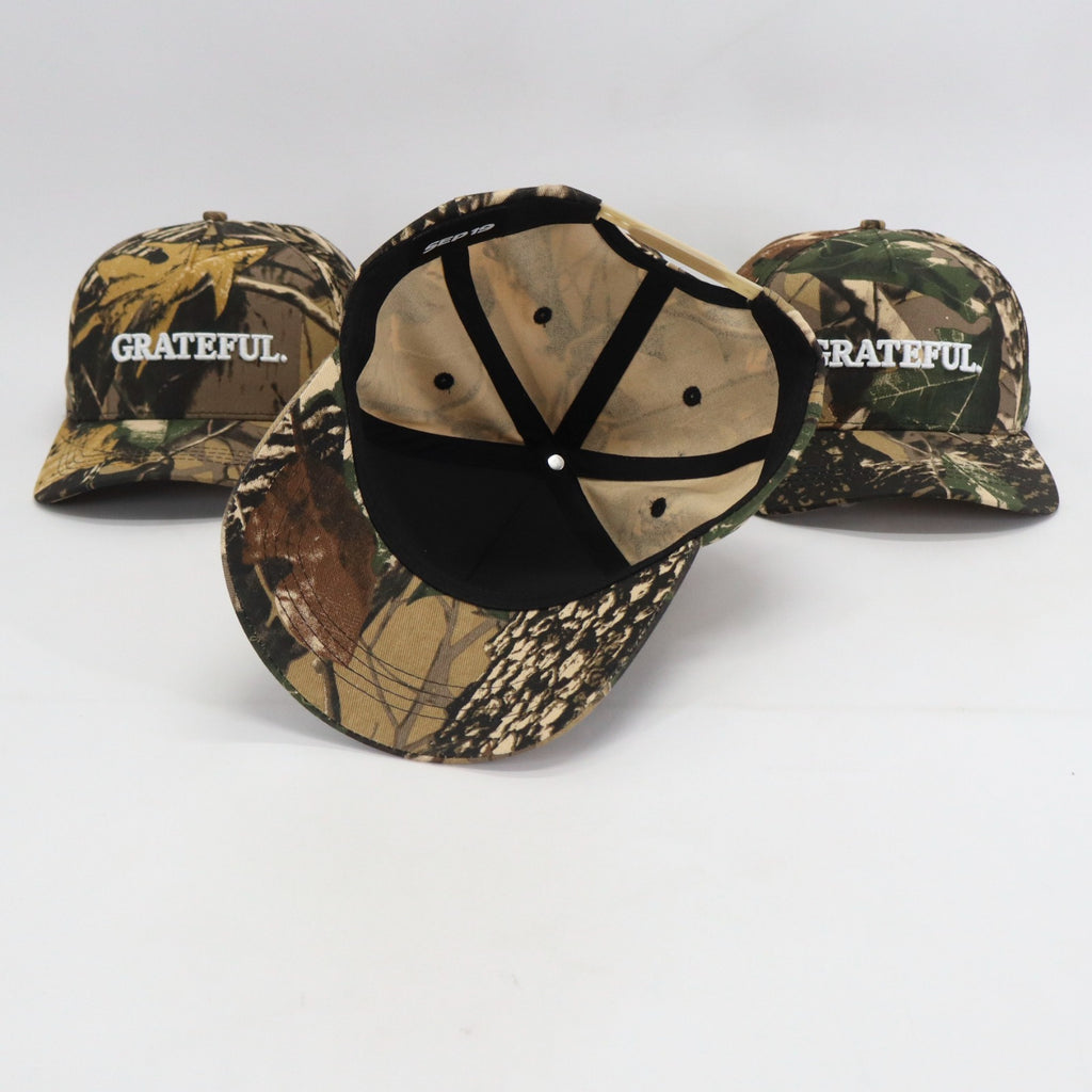 The Grateful State Camo Cap