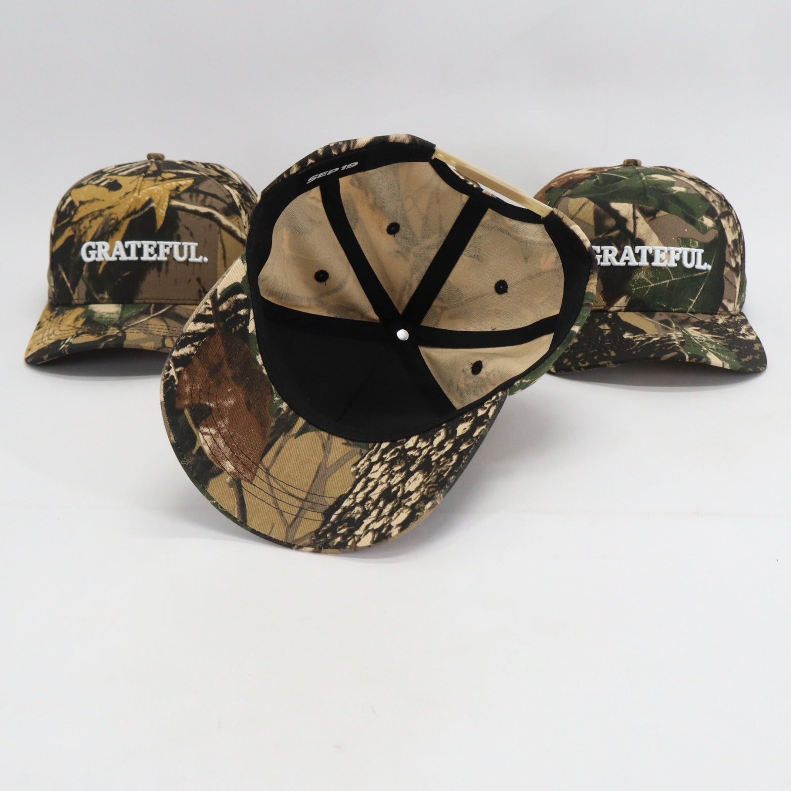 The Grateful State Camo Cap